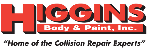 Higgins Body and Paint 166 Higgins Body and Paint logo