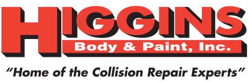 Higgins Body and Paint 166 Higgins Body and Paint logo