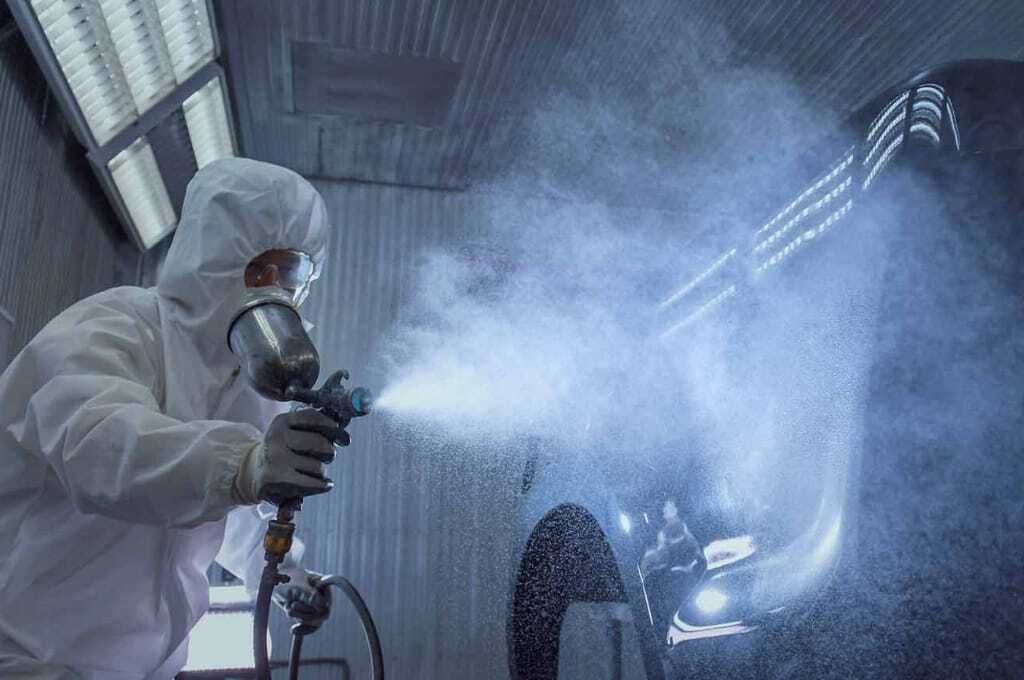 Dodge Certified Collision Repair painter Dodge Certified Collision Repair painter