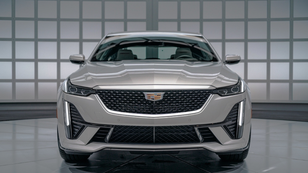 Cadillac Certified collision repair ct5 front end
