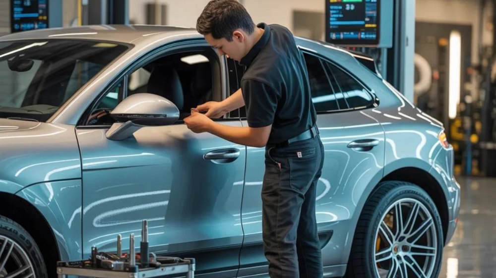 West Jordan Collision Repair body tech